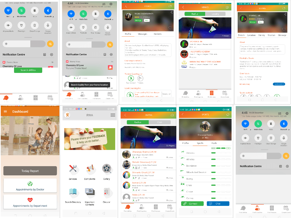 Mobile application development
